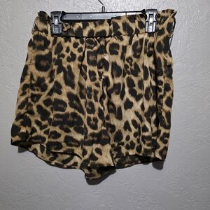 Leopard Shorts 1xl